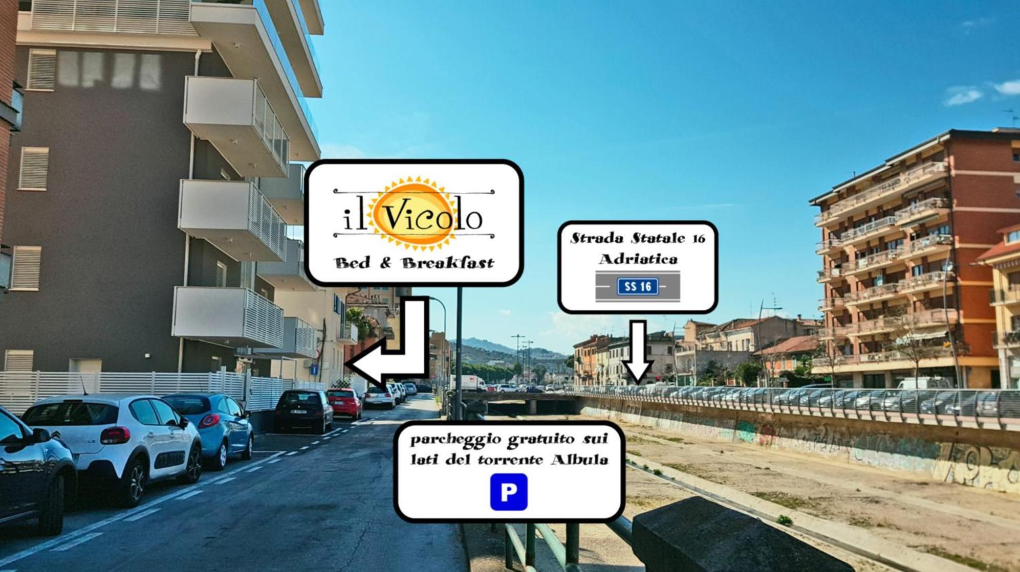 Bed & Breakfast Il Vicolo ซัน เบเนเดตโต เดล ตรอนโต ภายนอก รูปภาพ
